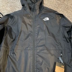 North face rain jacket- Large